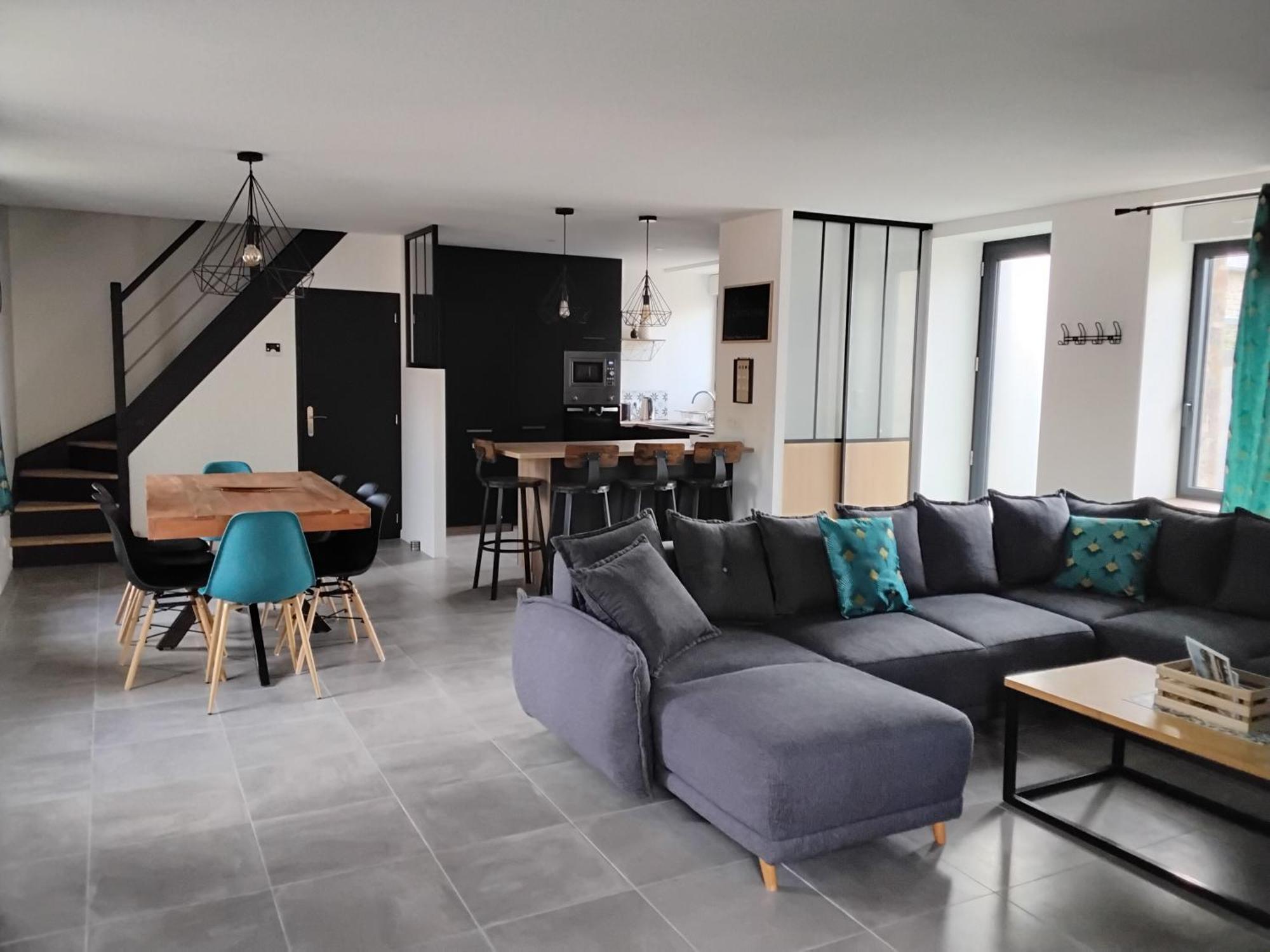 Gite Chez Marie T 8 Personnes La Boussac Luaran gambar