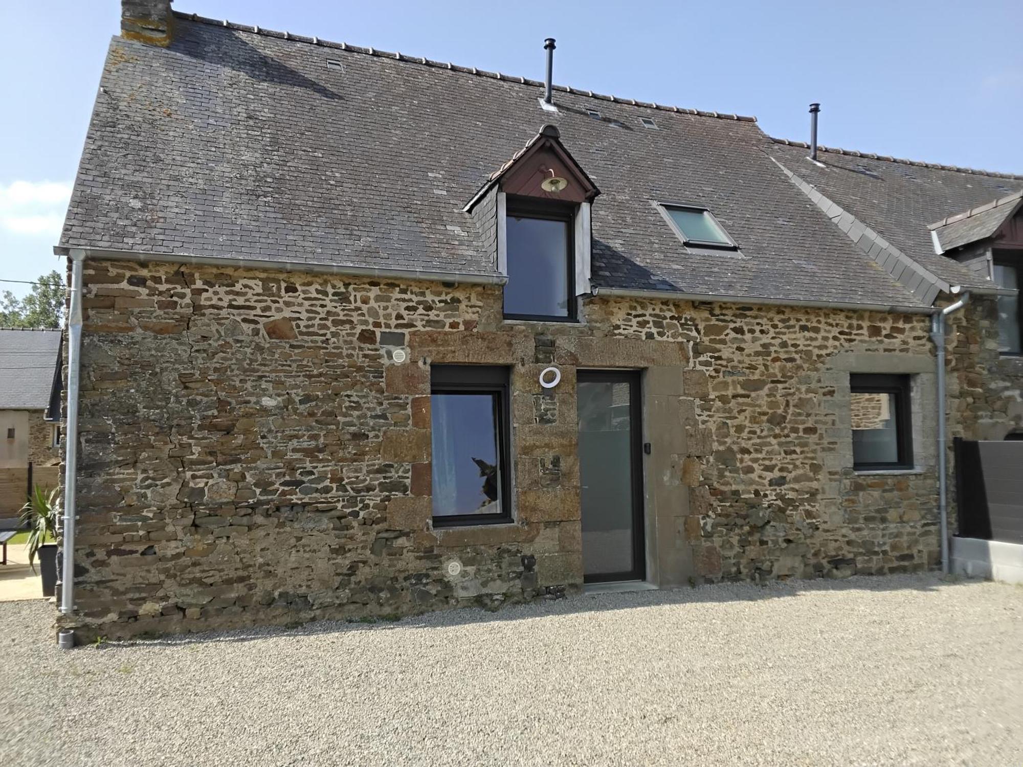 Gite Chez Marie T 8 Personnes La Boussac Luaran gambar
